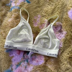 Calvin Klein Women's Green Bralette